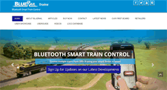 Desktop Screenshot of bluerailtrains.com